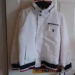 U.S. Polo Assn. Boys Windbreaker Jacket Size Med.